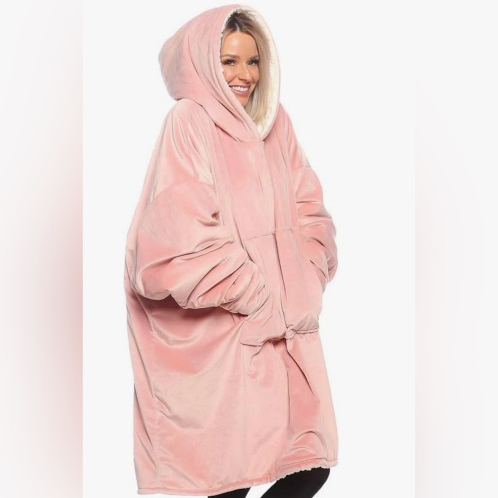 The Comfy Oversized Blanket Jacket